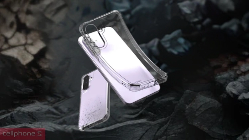 Khả năng bảo vệ của ốp lưng Samsung Galaxy A56 5G Araree Flexield Gripstand Combo Clear