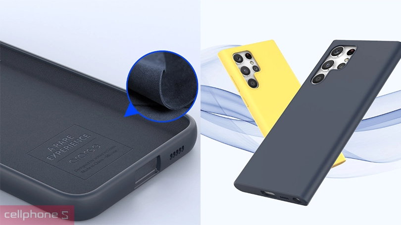 Ốp lưng Samsung Galaxy S22 Ultra Araree Typo Skin - Phong cách tối giản, bảo vệ hiệu quả