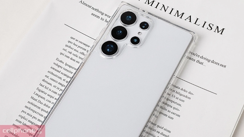 Chất liệu ốp lưng Magsafe Samsung Galaxy S24 Ultra Mipow Tempered Transparent