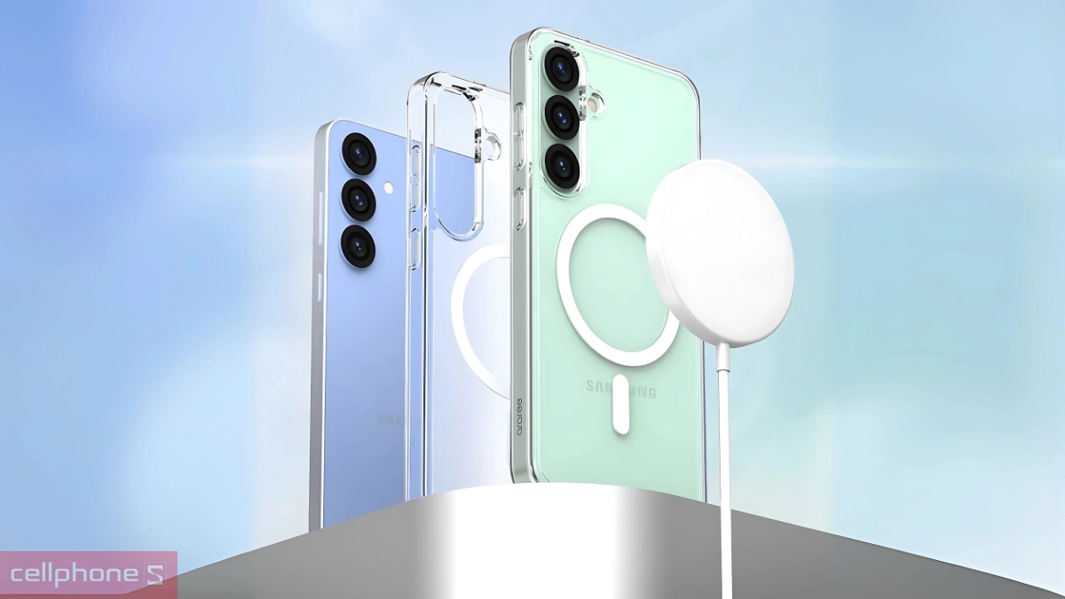 Ốp lưng Samsung Galaxy S25 Plus Araree Duple M Clear