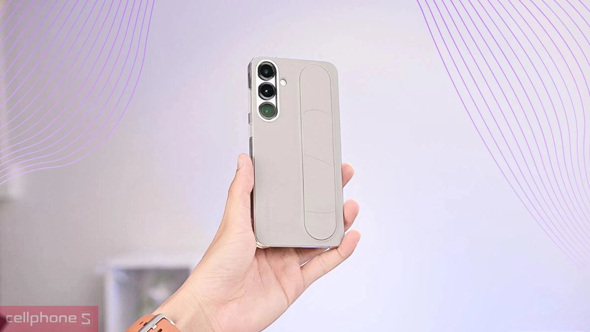 Ốp lưng Samsung Galaxy S26 thiết kế dạng bao da