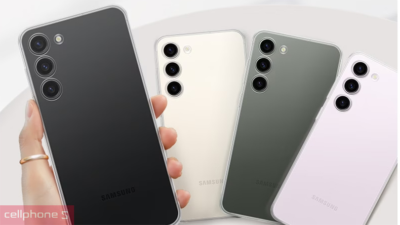 Ốp lưng Samsung Galaxy S23 Plus Clear Slim Cover Transparency