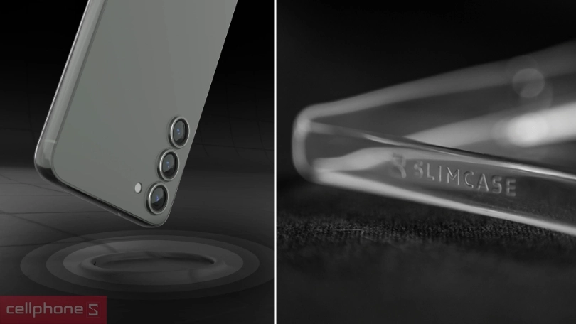 Khả năng chống trầy xước của ốp lưng Samsung Galaxy S23 Slimcase Classic Clear