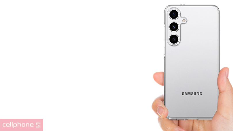 Thiết kế ốp Samsung Galaxy S24 Araree Nukin nhám