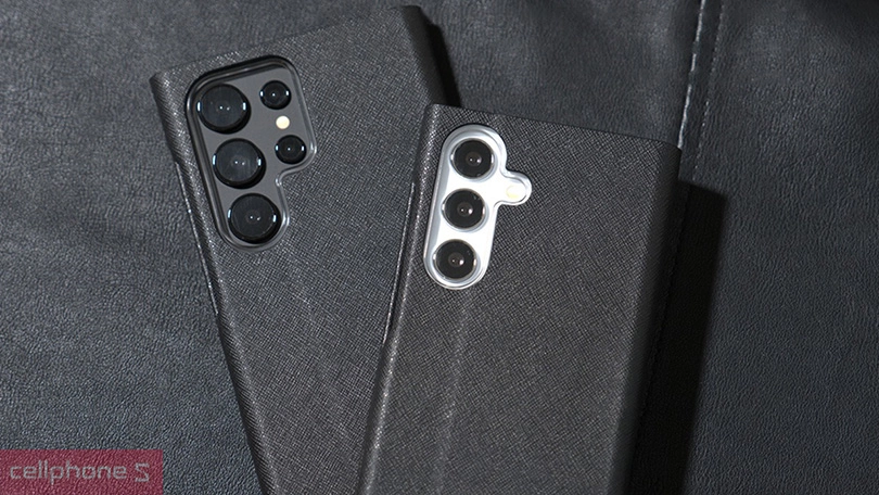 Thiết kế ốp Samsung Galaxy S24 Ultra Araree Bonnet Stand