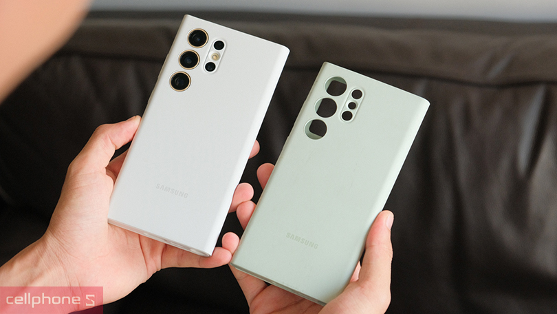 Bao da Samsung Galaxy S24 Ultra thông minh – Thiết kế cửa sổ hiển thị tiện lợi