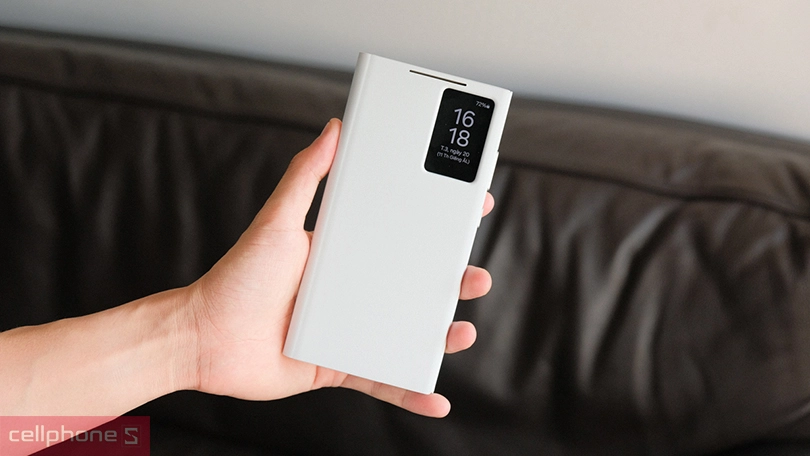 Bao da Samsung Galaxy S24 Ultra Smartview chính hãng