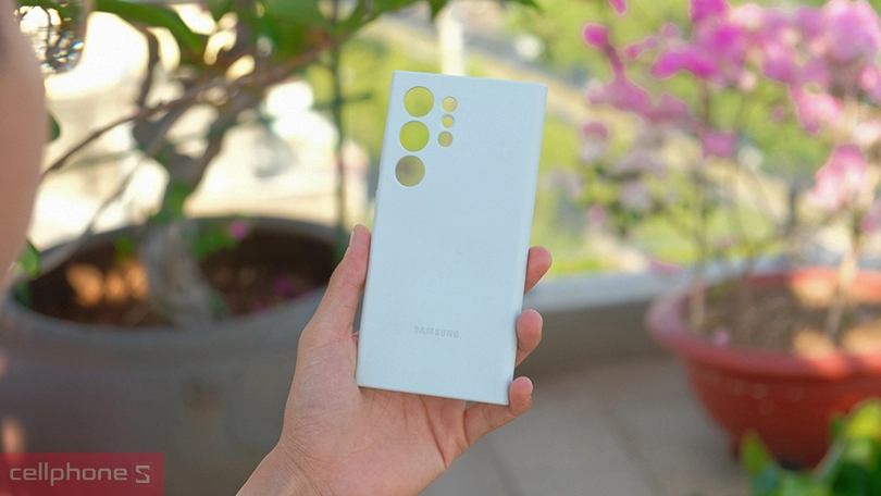 Ốp lưng Samsung Galaxy S24 Ultra Samsung Silicon - Màu sắc thời thượng, bền bỉ theo thời gian