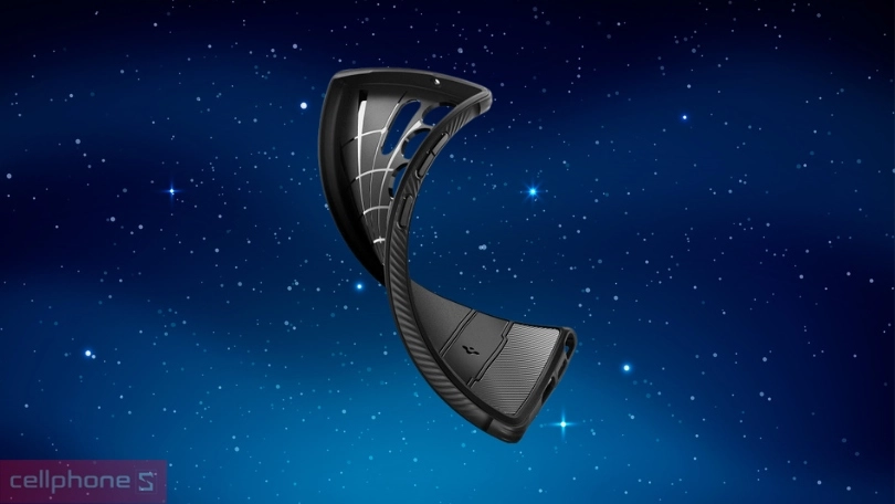 Ốp lưng Samsung Galaxy S24 Ultra Spigen Rugged Armor - Chống trầy xước tối ưu cùng thiết kế đẹp mắt