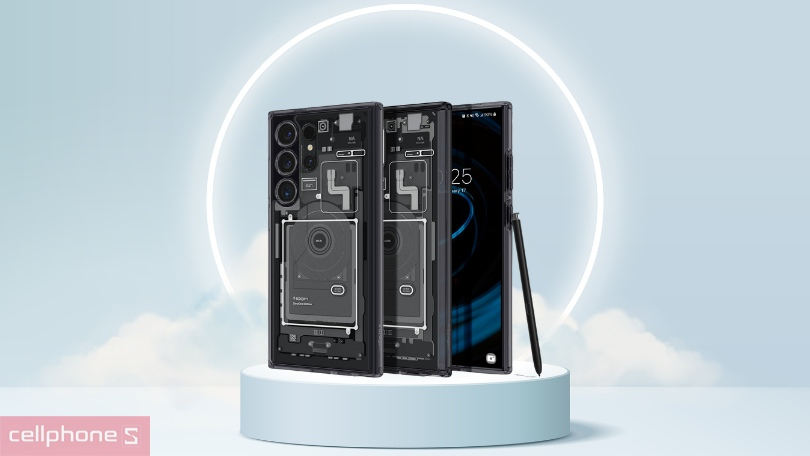 Thiết kế ôp lưng Samsung Galaxy S24 Ultra Spigen Ultra Hybrid Zero One