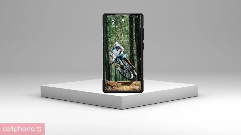 Ốp lưng Samsung Galaxxy S24 Ultra UAG chống sốc Plasma - Chất liệu TPU giảm trầy xước