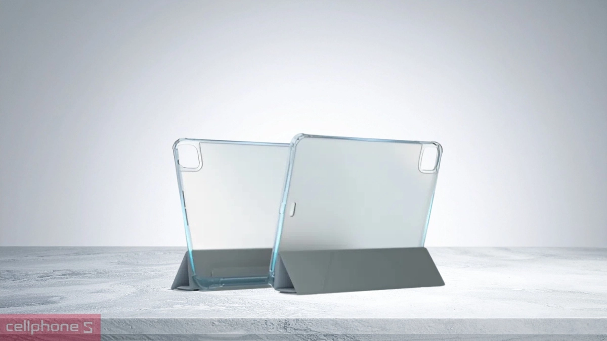 Mặt lưng nhám mờ tăng độ bám khi cầm