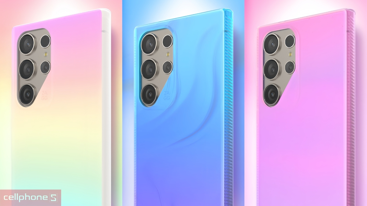 Ốp lưng Samsung Galaxy S24 Ultra Zagg Milan Glitter bảo vệ vượt trội