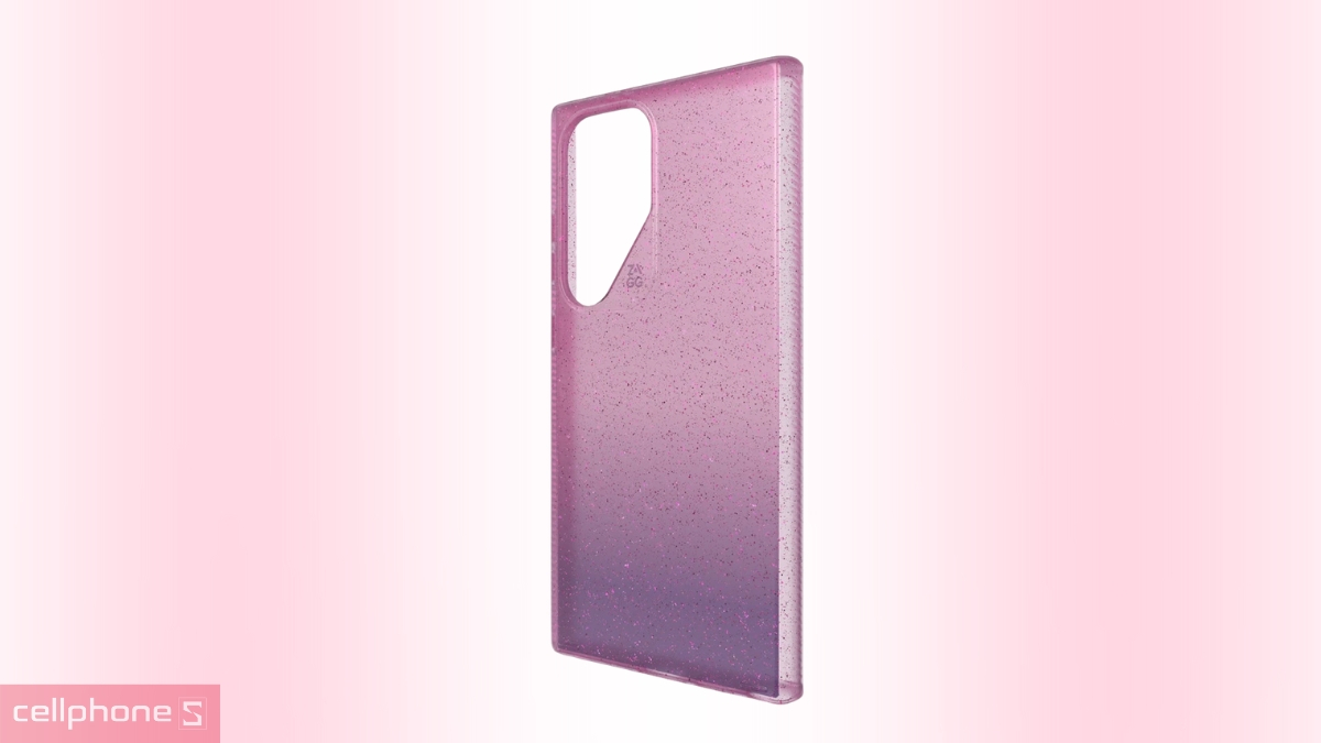 Chất liệu ốp lưng Samsung Galaxy S24 Ultra Zagg Milan Glitter