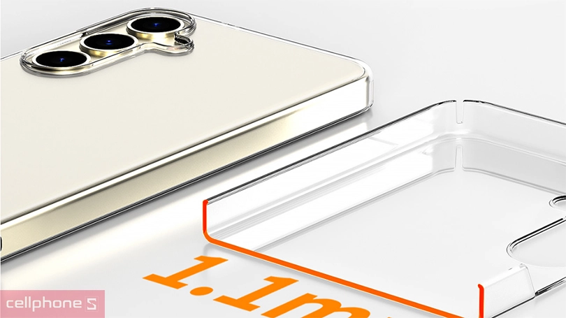 Ốp lưng Samsung Galaxy S24 Araree Nukin Clear - Trong suốt như pha lê, bền bỉ và mỏng nhẹ