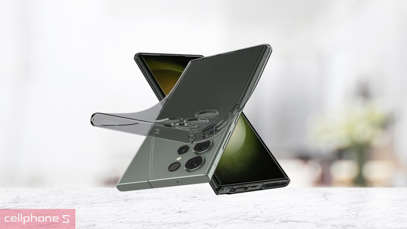 Ốp lưng Samsung Galaxy S24 Ultra Spigen Crystal Flex - Trải nghiệm chất lượng trong thiết kế và tính năng