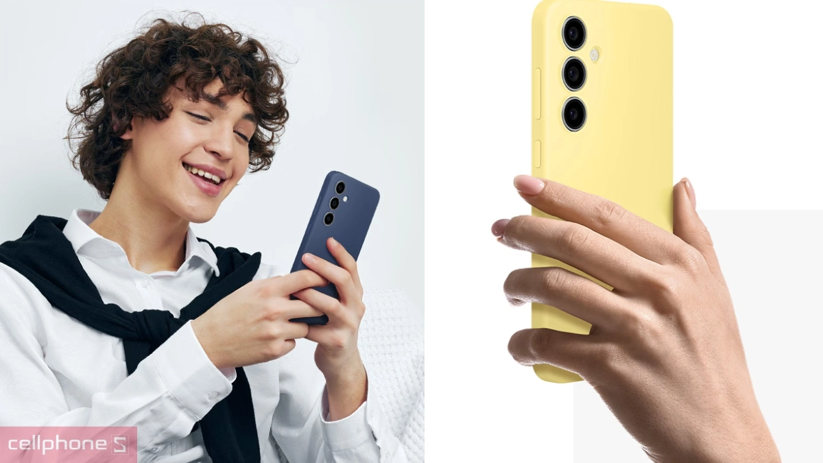 Khả năng bảo vệ của ốp lưng Silicone Samsung Galaxy S24 FE chính hãng