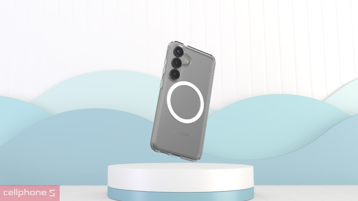 Thiết kế Ốp lưng Samsung Galaxy S25 Plus Zagg Crystal Palace Lite With MagSafe Clear