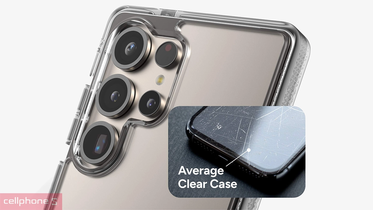 Độ bền ốp lưng Samsung Galaxy S25 Ultra Zagg Santa Cruz