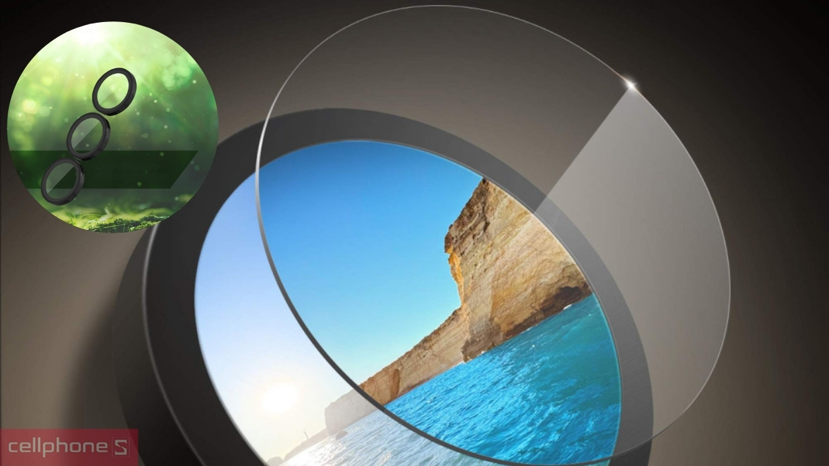 Thiết kế Samsung Galaxy S25 Plus dán bảo vệ camera Invisibleshield viền màu