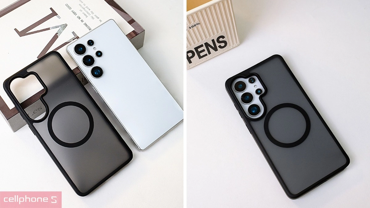 Chất liệu bề mặt mờ mịn màng và cao cấp