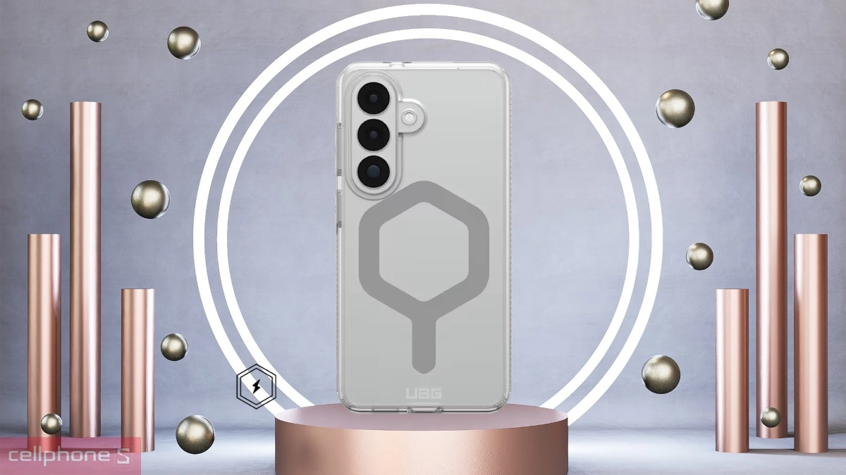 Thiết kế Ốp lưng Samsung Galaxy S26 Plus UAG Plyo Ice Clear