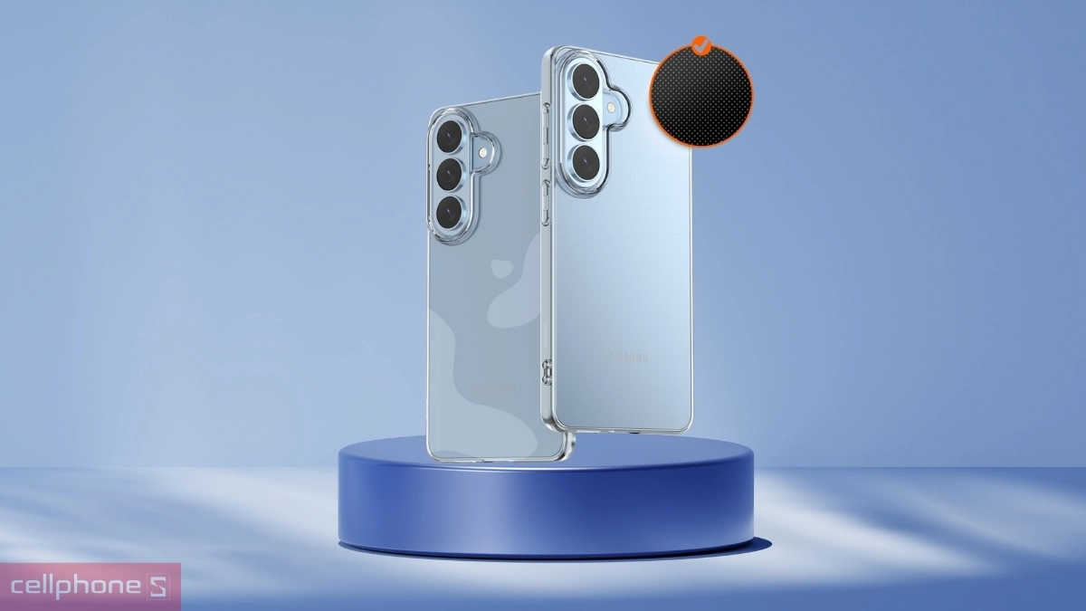 Thiết kế ốp lưng Samsung Galaxy S26 Araree A Fit Clear