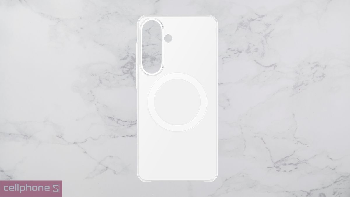 Lớp phủ ốp lưng Samsung Galaxy S26 chính hãng with MagSafe Clear