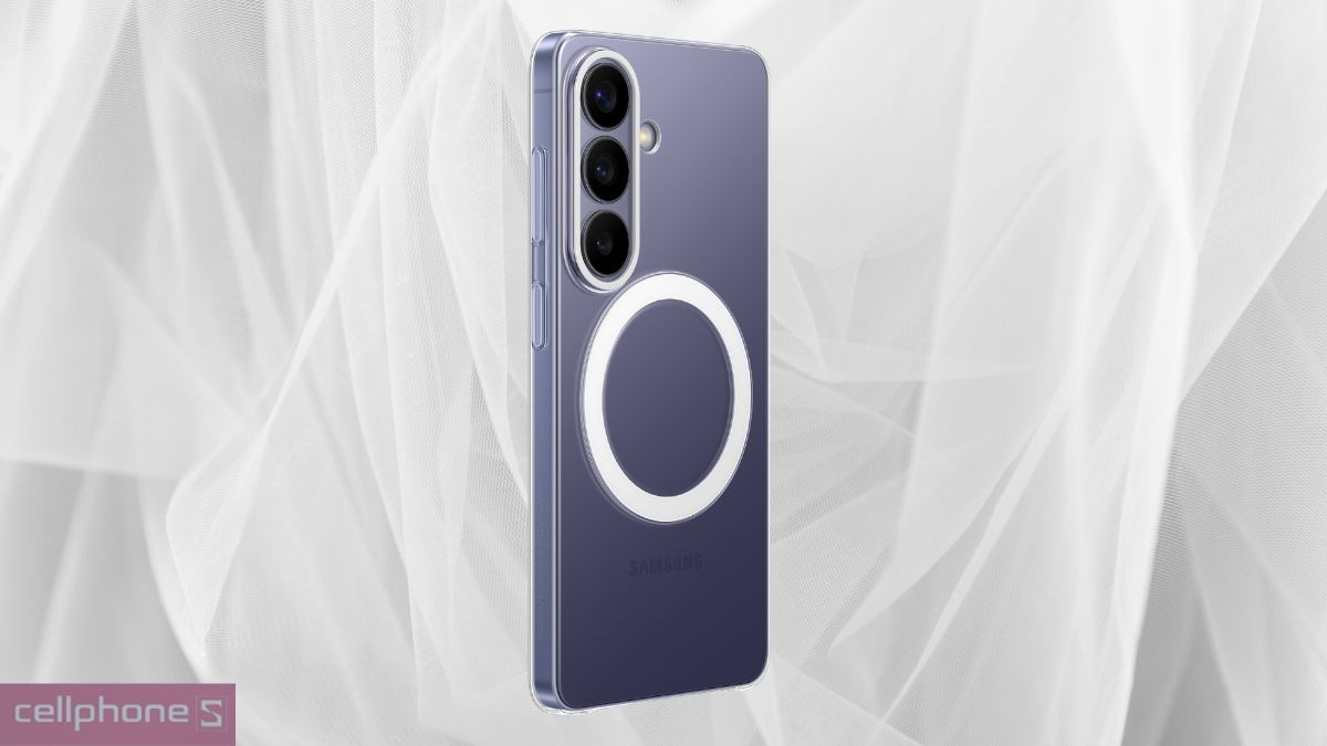 Thiết kế ốp lưng Samsung Galaxy S26 chính hãng with MagSafe Clear