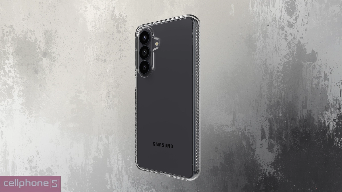 Thiết kế trong suốt ốp lưng Samsung Galaxy S26 Plus Zagg Crystal Palace Clear