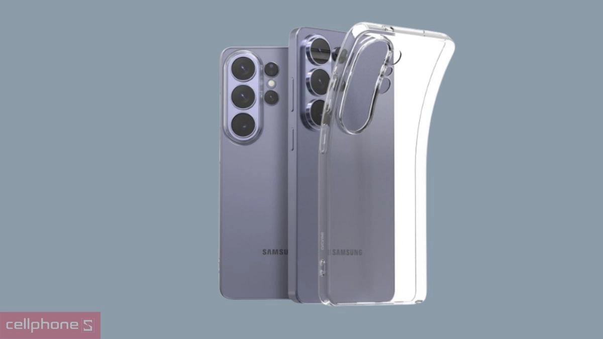 Thiết kế ốp lưng Samsung Galaxy S26 Ultra Araree A Fit Clear