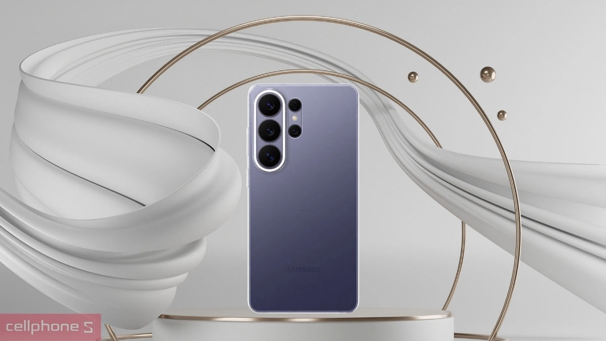 Cấu trúc ôm sát ốp lưng Samsung Galaxy S26 Ultra chính hãng Clear