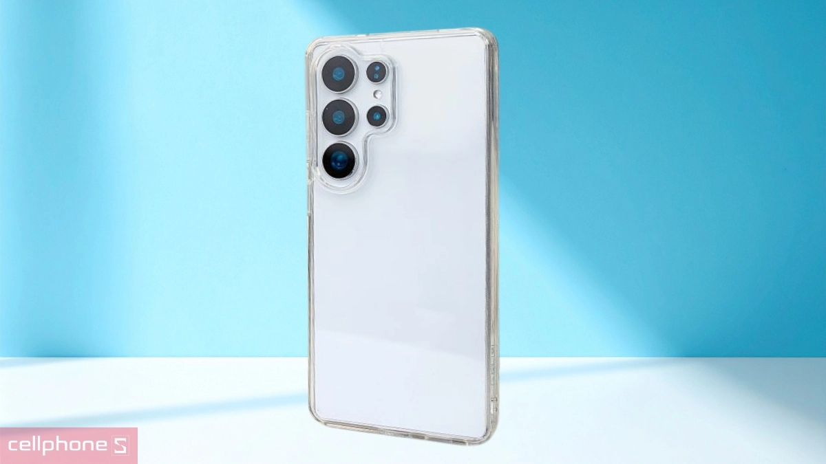 Bảo vệ máy ốp lưng Samsung Galaxy S26 Ultra Mipow Tempered Clear