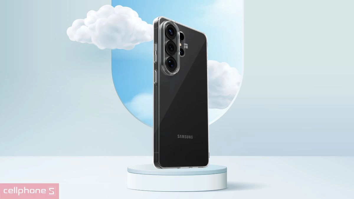 Ốp lưng Samsung Galaxy S26 Ultra Slimcase Unique Clear – Bảo vệ hiệu quả, hạn chế va đập