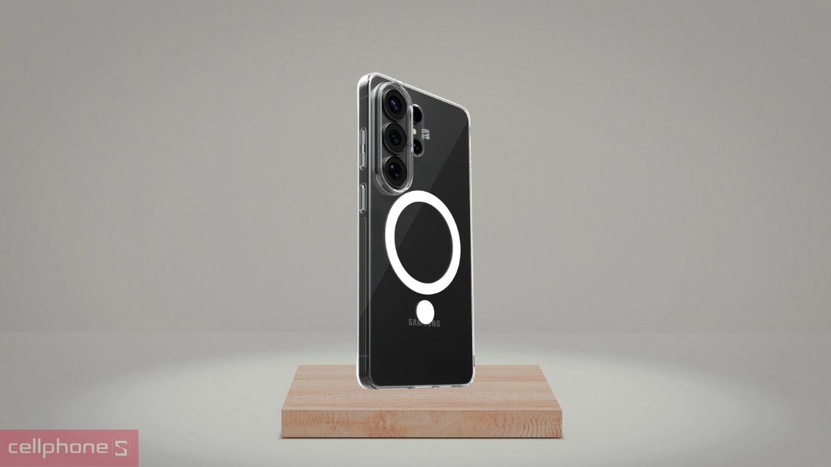 Ốp lưng Samsung Galaxy S26 Ultra Slimcase Unique With Magsafe Clear - An toàn, bền bỉ