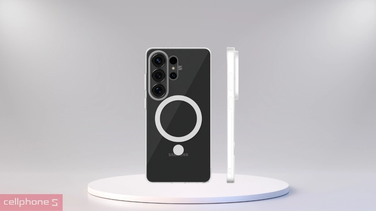 Ốp lưng Samsung Galaxy S26 Ultra Slimcase Unique With Magsafe Clear - An toàn, bền bỉ