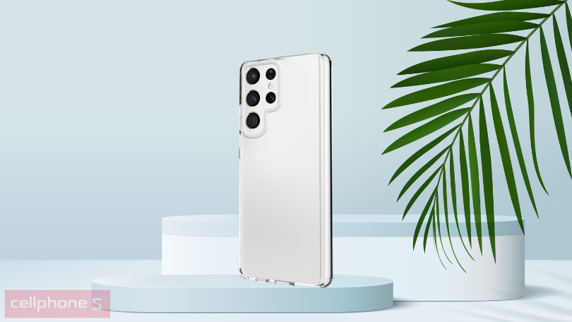 Thiết kế ốp Samsung Galaxy S22 Ultra Uniq Lifepro Xtreme Crystal