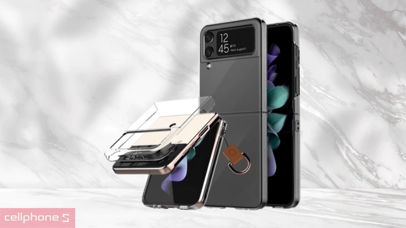 Bảo vệ toàn diện camera và mặt lưng điện thoại