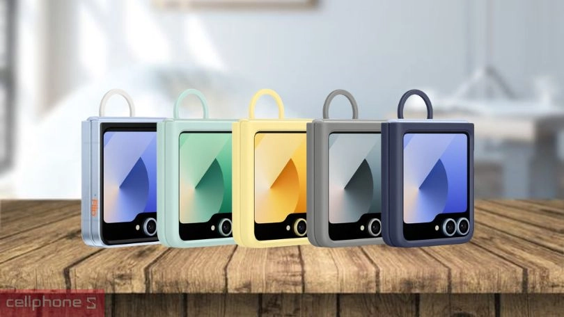 Ốp lưng Samsung Galaxy Z Flip 6 kèm vòng đeo - Thiết kế linh hoạt, bảo vệ toàn diện cho thiết bị