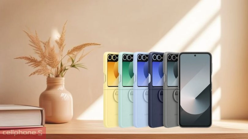 Ốp lưng Samsung Galaxy Z Flip 6 kèm vòng đeo - Thiết kế linh hoạt, bảo vệ toàn diện cho thiết bị