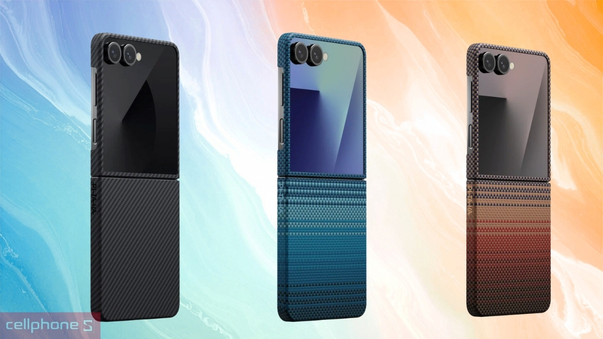 Thiết kế ốp lưng Samsung Galaxy Z Flip7 Pitaka Ultra Slim