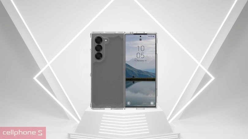 Thiết kế ốp lưng Samsung Z Fold 6 UAG Plyo Ice