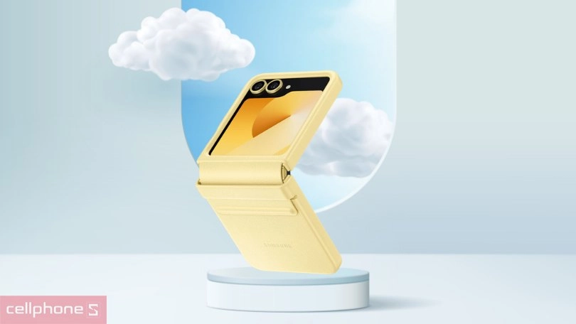 Ốp lưng da thực vật Samsung Galaxy Z Flip 6 có độ hoàn thiện cao, chất liệu mới lạ