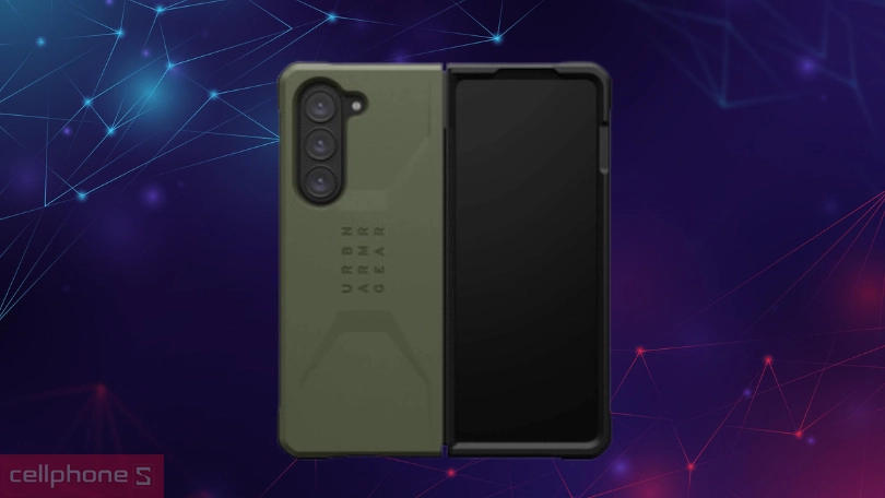 Ốp lưng Samsung Galaxy Z Fold 5 UAG chống sốc Civilian - Kiểu dáng sang trọng, bảo vệ tối ưu