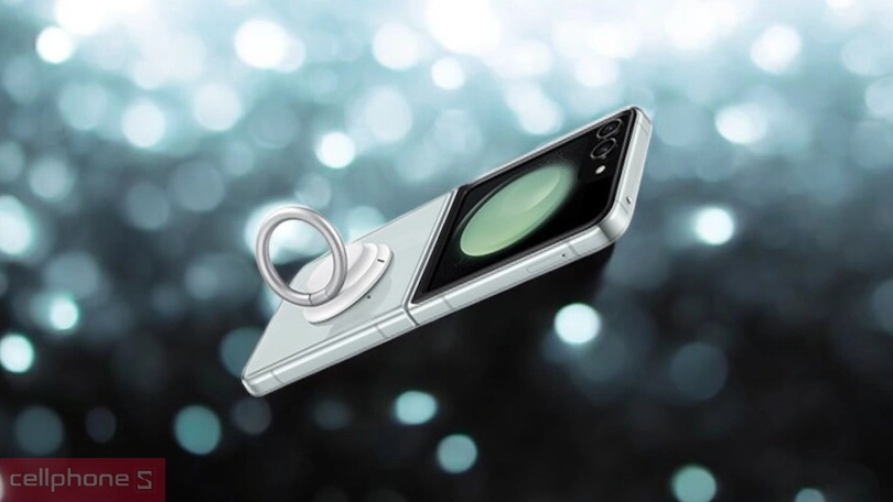 ốp z flip 5 chính hãng Silicone kèm vòng đeo