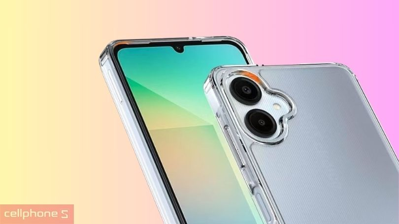 Ốp lưng Samsung Galaxy A06 Likgus PU Clear - Thiết kế tối giản