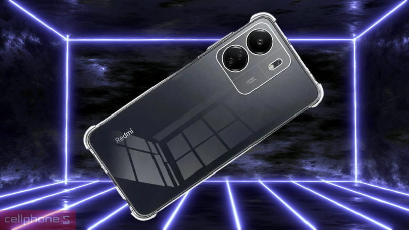 Chất liệu ốp lưng Xiaomi Note 13 OU dẻo trong