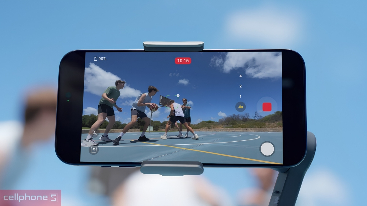 Tính năng theo dõi chủ thể trên DJI OM 8P