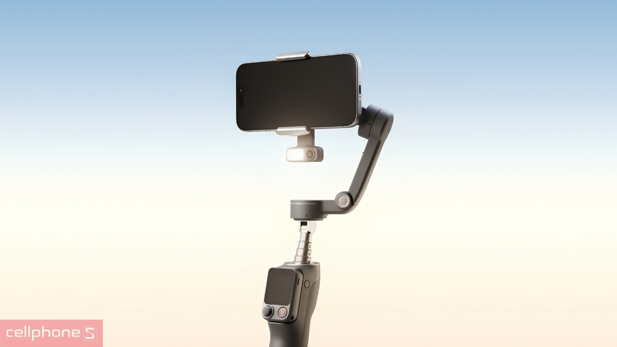 Đèn trợ sáng trên DJI OM 8P