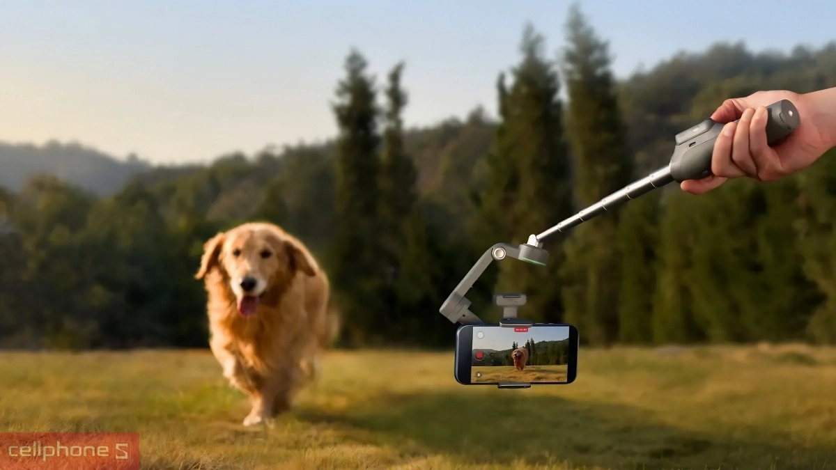 Công nghệ khử rung DJI OM 8P Advanced Tracking Combo